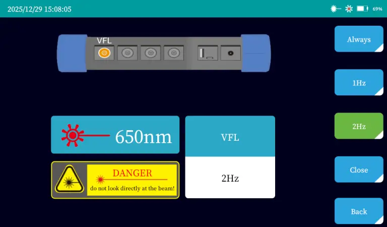 F7 Compact OTDR High-performance OTDR SM 1310/1550nm(38/36dB)
